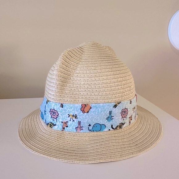 Baby Bear Straw Safari Hat - Picture 3 of 5